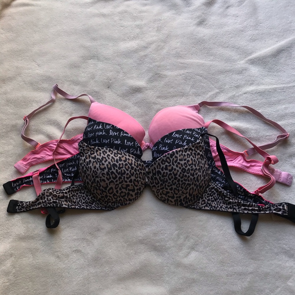 Bundle of PINK Bras